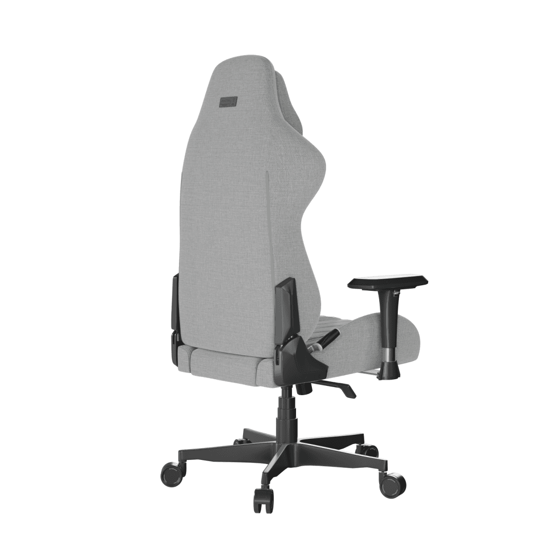 Scaun gaming Hator Darkside 3M Fabric, material cadru: Oțel, Țesătură CloudTouch™, piston cu gaz: Certificat SGS Clasa 4, cotiere: Ergonomice, 2D, bază cu 5 brațe ranforsate, realizată din PU armat, material de bază: spumă cu densitate mare InfuseFoam, dimensiune roți: 65 mm, material roți