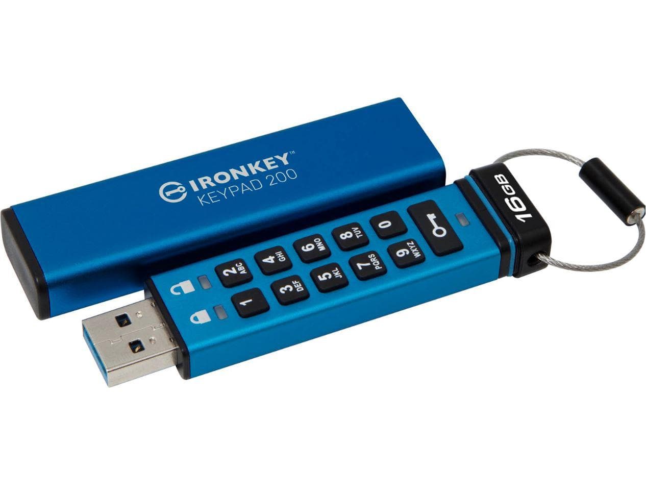 Memorie USB Flash Drive Kingston 16GB IronKey Pad