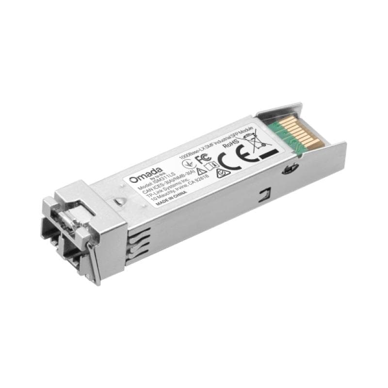 TP-Link SFP MODULE 1000Base-LX MMF Industrial, standard IEEE 802.3z,TCP/IP, fibra 9/125 µm Single-mode, data rate 1.25 Gbps, conector LC Duplex