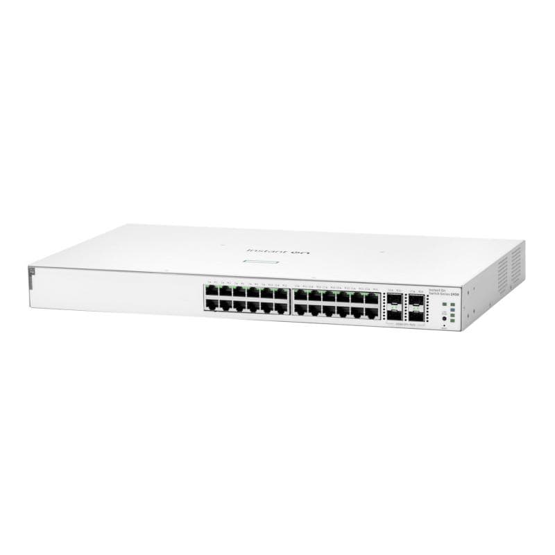 HPE Networking Instant On Switch 24p Gigabit CL4 PoE 4p SFP+ 195W 1930