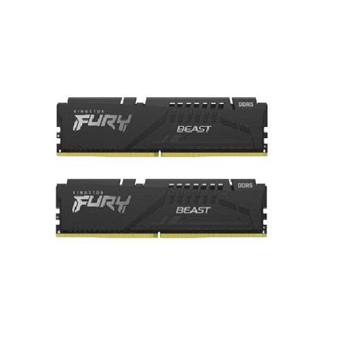 Memorie RAM Kingston DDR5 32GB 5200Mhz CL40 1.25V Dual Channel Kit Fury Beast Black XMP