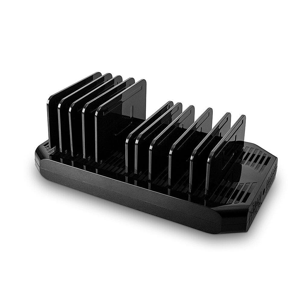 Statie de incarcare USB Lindy, 10 porturi, putere maxima 120W, negru