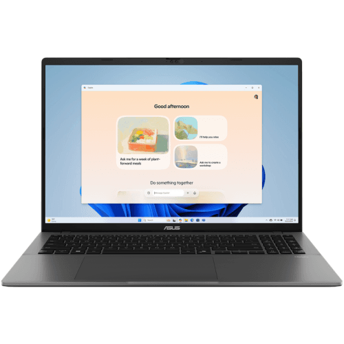 Laptop Consumer ASUS Vivobook S16, cu procesor AMD Ryzen 5 220, 16'' IPS, 16 GB DDR5, 1 TB SSD, AMD Radeon 740M, Fr OS