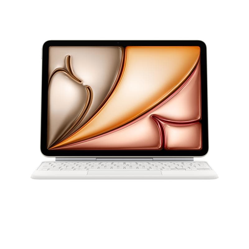 Apple Magic Keyboard for iPad Air 11" (M3), iPad Air 11" (M2), iPad Air 5,iPad Air 4 - International English - White