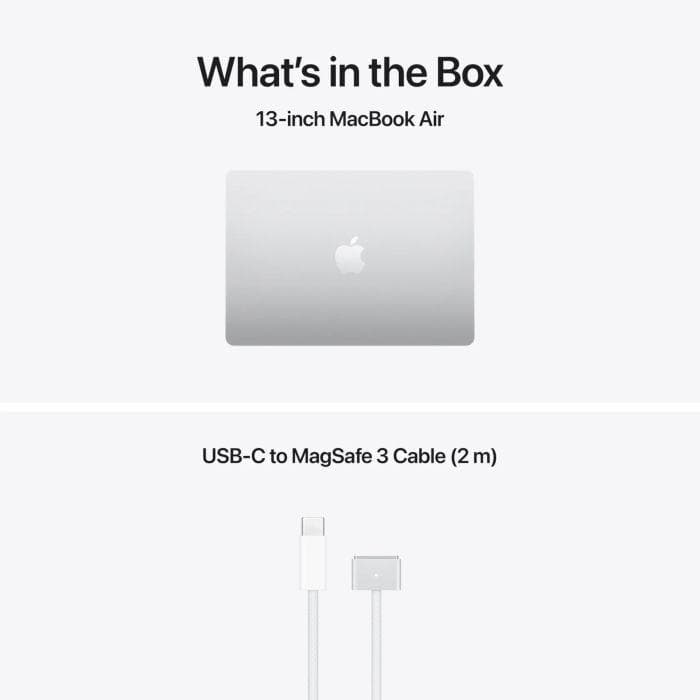 MacBook Air 15.3" Retina/Apple M5 (CPU 10-core, GPU 10-core, NeuralEngine16-core)/16GB/1TB - Silver - INT KB (No Adapter) - 2026