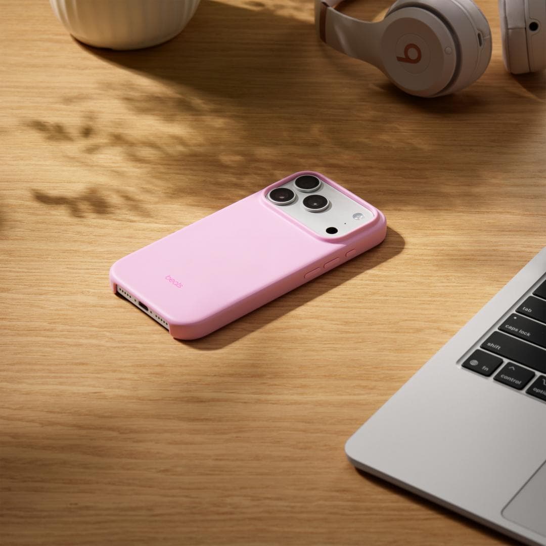 Beats iPhone 17 Pro Case with MagSafe and Camera Control - Pebble Pink