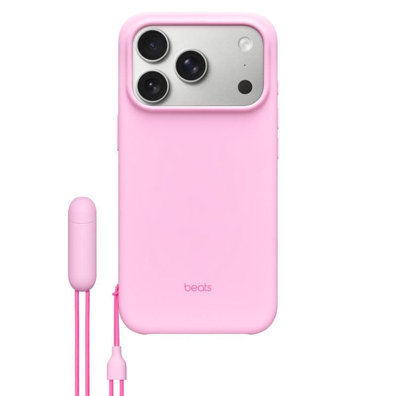 Beats iPhone 17 Pro Kickstand Case with MagSafe and Camera Control - Pebble Pink