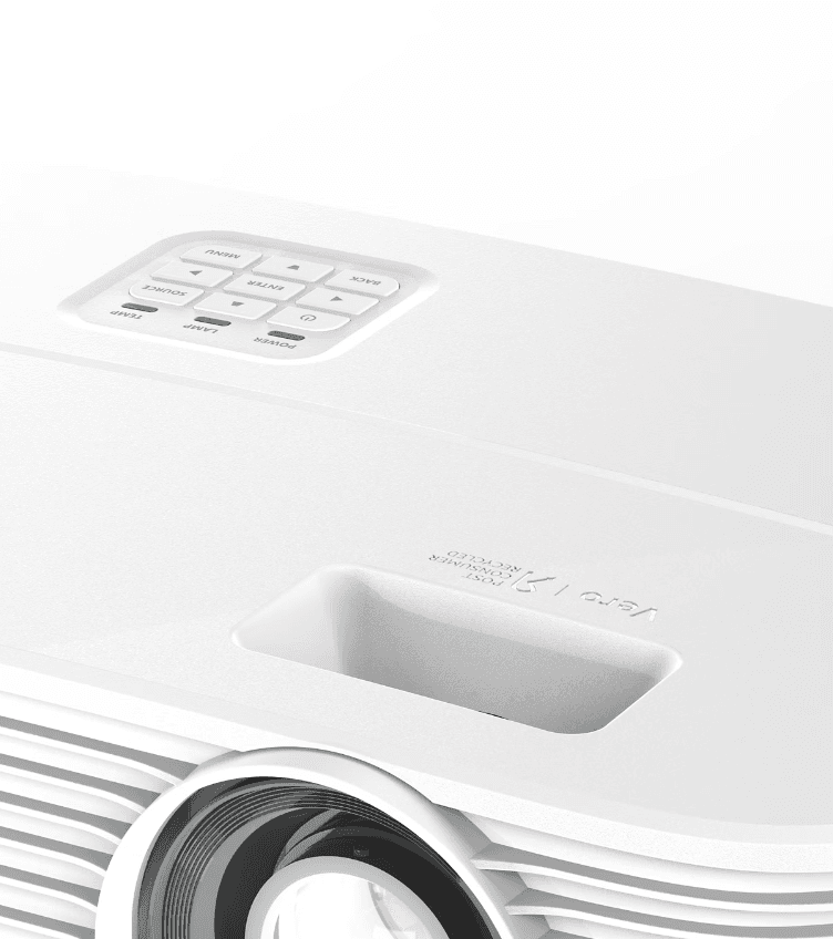 Videoproiector Acer P1358i, WXGA 1280* 800. up to WUXGA 1920* 1200, 5.000 lumeni, 16:10/ 16:9/ 4:3, 20.000:1, zoom 1.3x, lampa 5.000- 15.000 ore, 27 dB, boxa 10W, Component Video (D-sub), 2* HDMI, Composite Video (RCA), PC audio, USB (Wireless dongle, Hidden Type A2.0), DC Out (5V/1.5A, USB Type A)