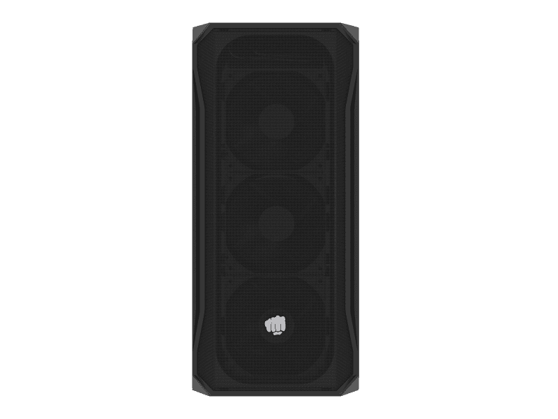 Carcasa FURY SHOBO SH4F Mid Tower NEGRU, Tempered Glass, Sloturi Expansiune 7, Drive Bays: 2x3.5" 2x2.5", Ventilatoare Suportate: 8 (spate: 1x120mm, fata: 3x120mm sau 3x140mm, sus: 2x120mm sau 1x140mm, jos: 2x120mm), Ventilatoare Incluse: 4 (4x120mm), Format Placa De Baza Suportat: Mini-ITX