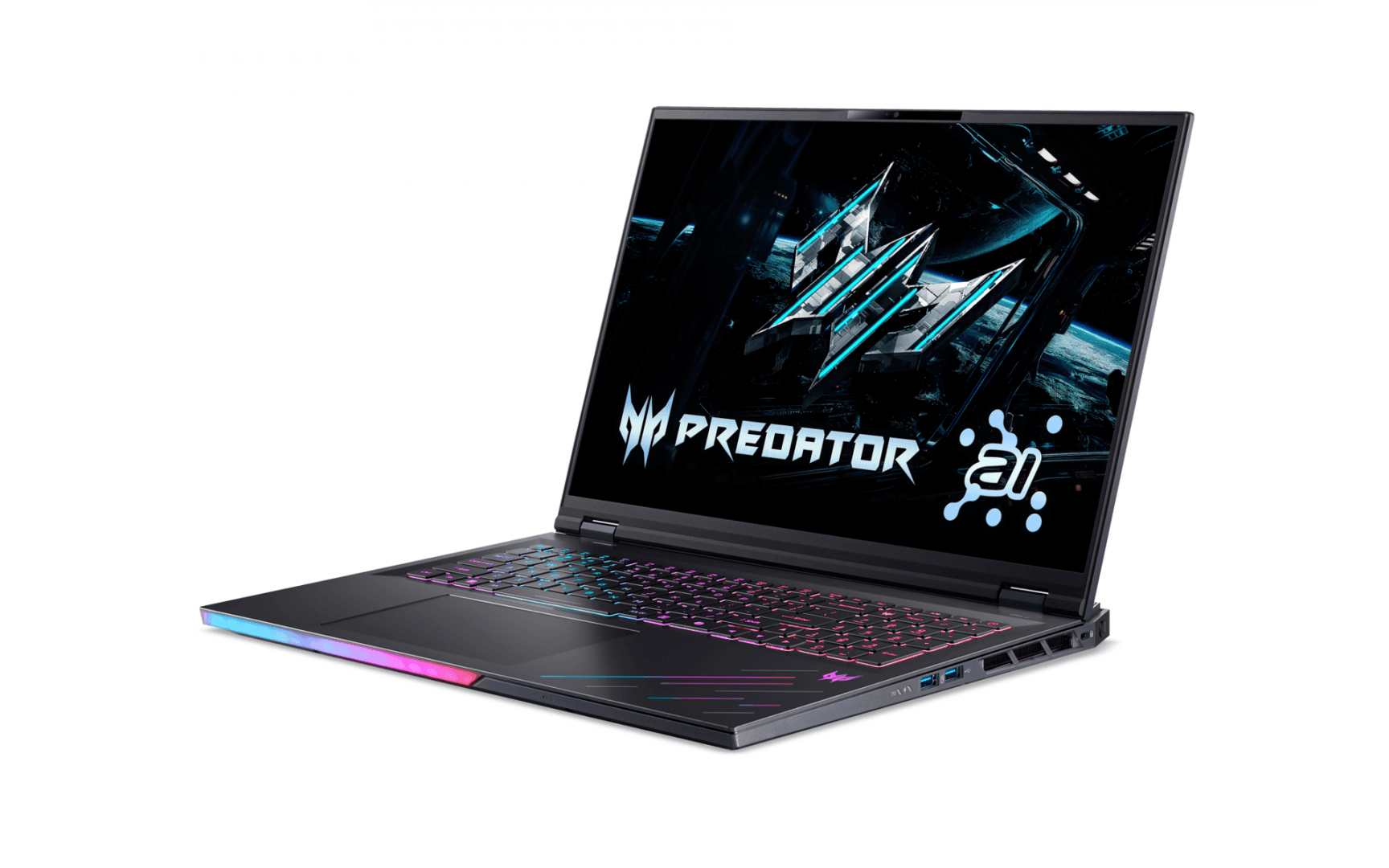 Laptop Gaming Acer Predator Helios 18 AI PH18-73-96HZ, cu procesor Intel Core Ultra 9 275HX, 18'' IPS, 32 GB DDR5, 2 TB SSD, NVIDIA GeForce RTX 5080, 16GB GDDR7, Windows 11 Pro