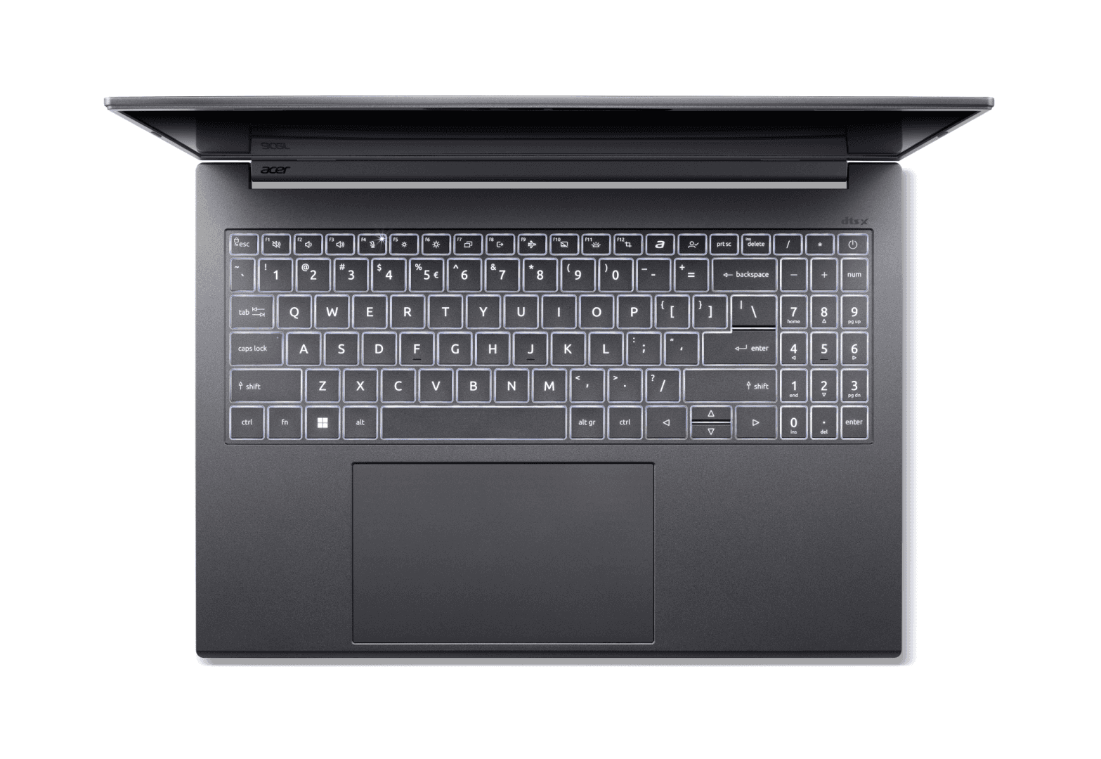 Laptop Consumer Acer Aspire 16 AI A16-52M-57KN, cu procesor Intel Core Ultra 5 226V, 16'' OLED, 16 GB LPDDR5x, 1 TB SSD, Intel Arc 130V, Fr OS
