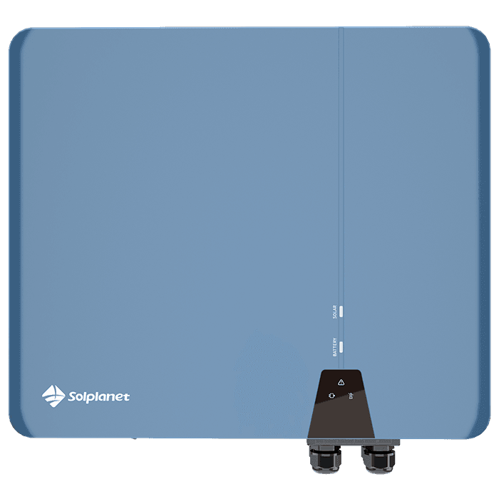 Solplanet hybrid inverter ASW8000H-T3 asymmetric, 8kW, 3P, 3 MPPT, Dongle WLAN, 16A MPPT input current, with EPS, DC SUNCLIX, AC Handa