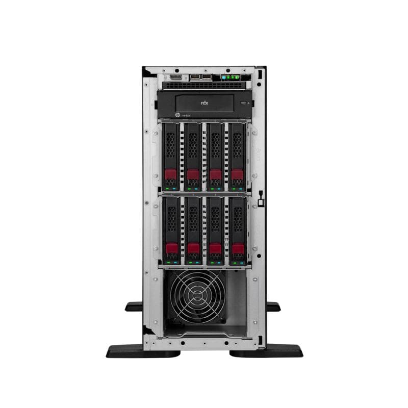 HPE ProLiant ML110 Gen11 4510 12-core 1P 64GB-R MR408i-o 8SFF 2x480GB SSD 2x1000W RPS EU Server