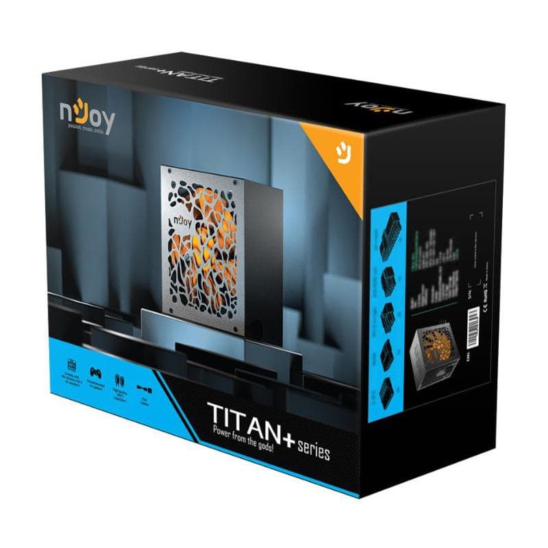 Sursa NJOY TITAN+ 750W 80+ BRONZE