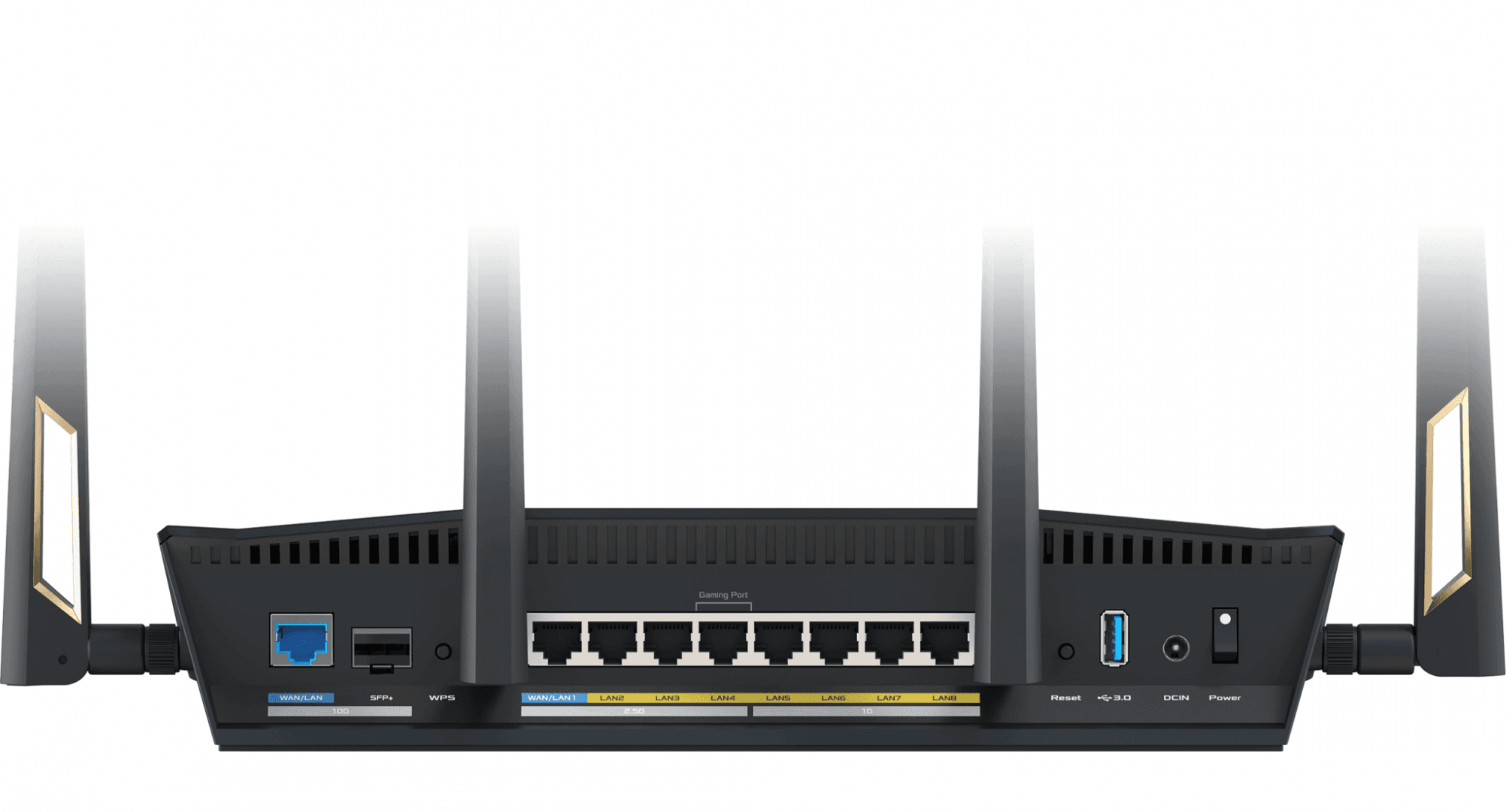 Router Asus Dual-Band RT-BE98U, WIFI-7, Standarde wireless: IEEE 802.11a, IEEE 802.11b, IEEE 802.11g, WiFi 4 (802.11n), WiFi 5 (802.11ac), WiFi 6 (802.11ax), WiFi 7 (802.11be), IPv4, IPv6, Segment Produs: BE7200, Viteza wireless: 1376+5764 Mbps, 4 x antene externe, Procesor: 2.6GHz quad-core