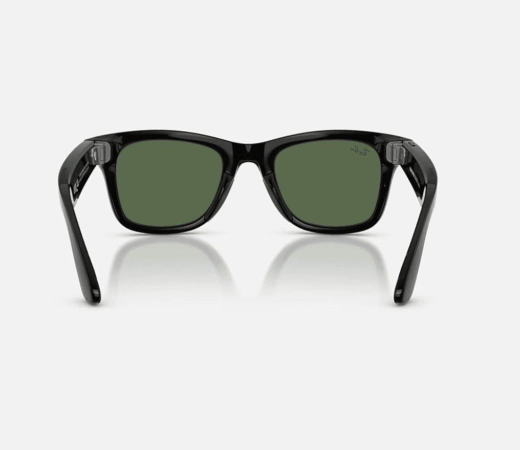 ORW4012 META WAYFARER High Bridge Fit - Shiny Black - G-15 Green Gen 2