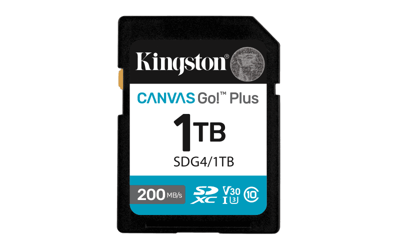 1TB SDXC Canvas Go Plus Gen4 200MB/s C10