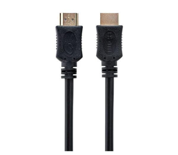 CABLU video SPACER, HDMI (T) la HDMI (T), 1m, conectori auriti, rezolutie maxima 4K (3840 x 2160) la 60 Hz, negru