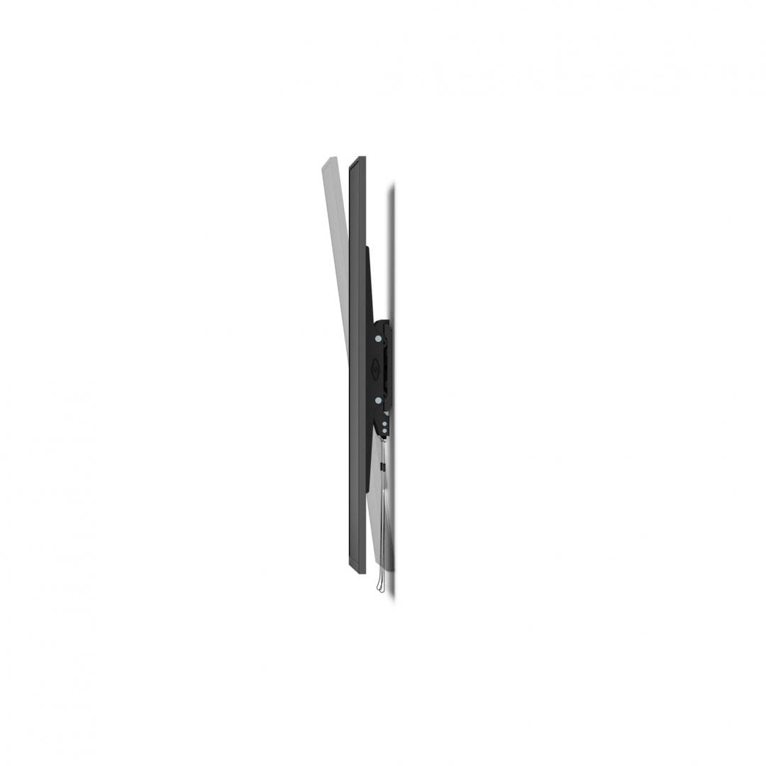 Suport perete TV Serioux 32-75" Tilt 75kg Profil 50mm Material: Otel Finisarea suprafeței: vopsea electrostatica Dimensiune ecran: 32"-75" Compatibilitate VESA: 75x75, 100x100, 100x150, 150x100, 100x200, 200x100, 150x150, 200x200, 200x300, 300x200, 200x400, 400x200, 300x300, 300x400, 400x300