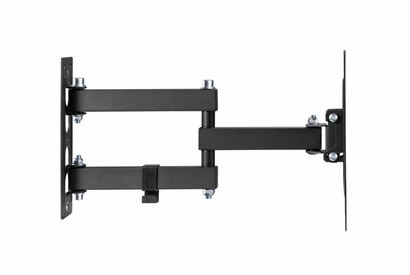 Suport TV Serioux LCD/LED, TV68-223, compatibilitate  dimensiune ecran 23"-43", material otel, VESA:100x100, 100x200, 200x100, 200x200, greutate maximă suportata: 30 kg, profil: 56~378mm, inclinare: ＋3°～-10°, pivotare: +90°~-90°, management cabluri, negru