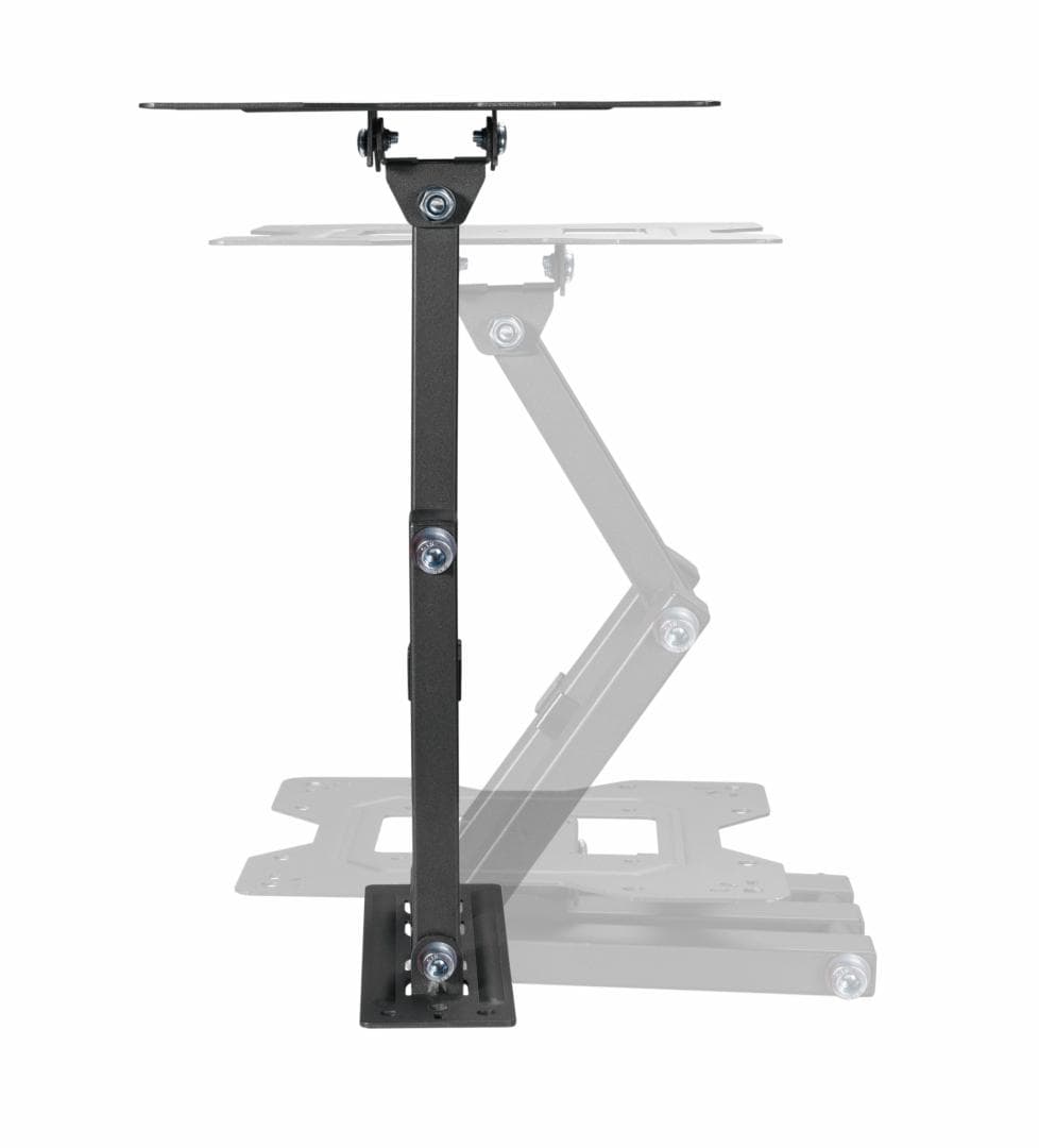 Suport TV Serioux LCD/LED, TV68-223, compatibilitate  dimensiune ecran 23"-43", material otel, VESA:100x100, 100x200, 200x100, 200x200, greutate maximă suportata: 30 kg, profil: 56~378mm, inclinare: ＋3°～-10°, pivotare: +90°~-90°, management cabluri, negru