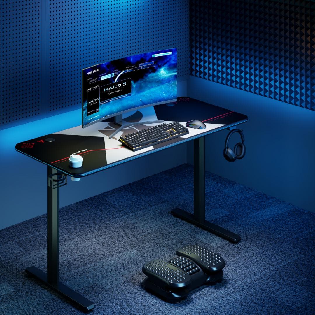 Birou gaming Serioux Aeter RGB 1200x600x750mm