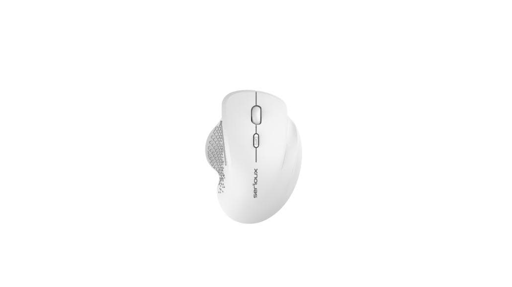 Mouse Serioux Glide 515 Wireless, Alb, Senzor: Optic, DPI: 800/ 1200/ 1600, conexiune: Dongle USB 2,4 GHz, banda de frecventa: 2,4 GHz, click silentios, design ergonomic, alimentare: 1 baterie AA inclusa, 1,5 V, cerințe OS: Win, Mac, Vista