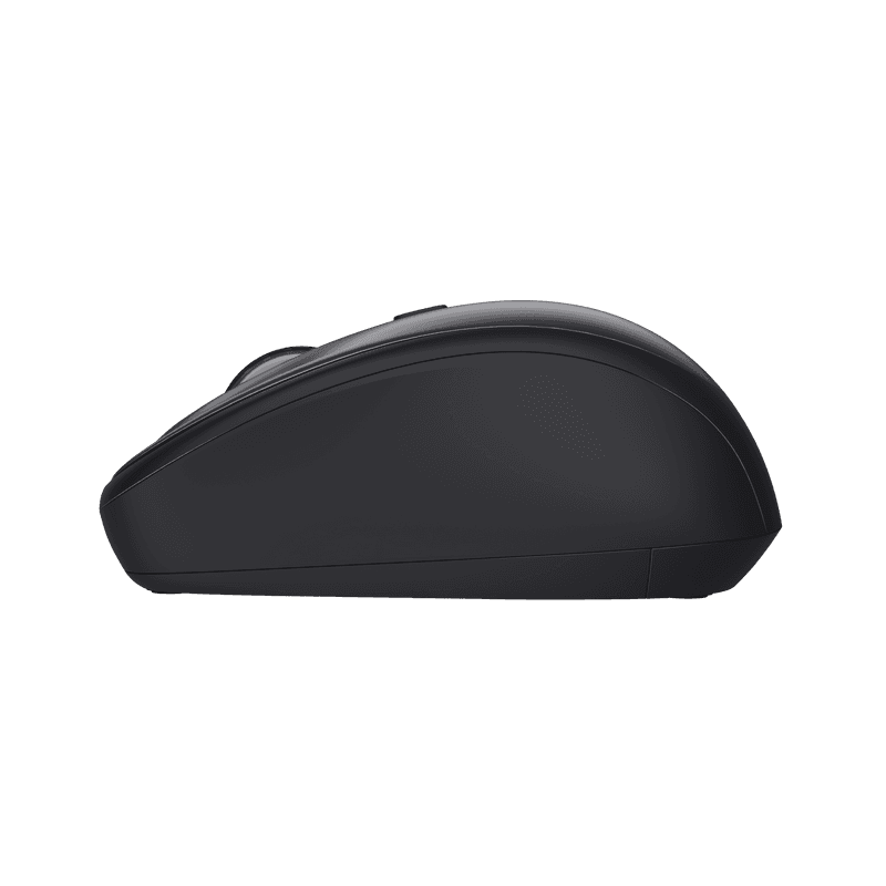 Mouse Trust Yvi+ Silent Wireless   Features Power saving yes DPI adjustable yes Silent click no Gliding pads UPE Software no   Sensor DPI 800, 1600 Max. DPI 1600 dpi Sensor technology optical   Control Grip type claw Left-right handed use right-handed Scroll wheel yes Trackball no Horizontal