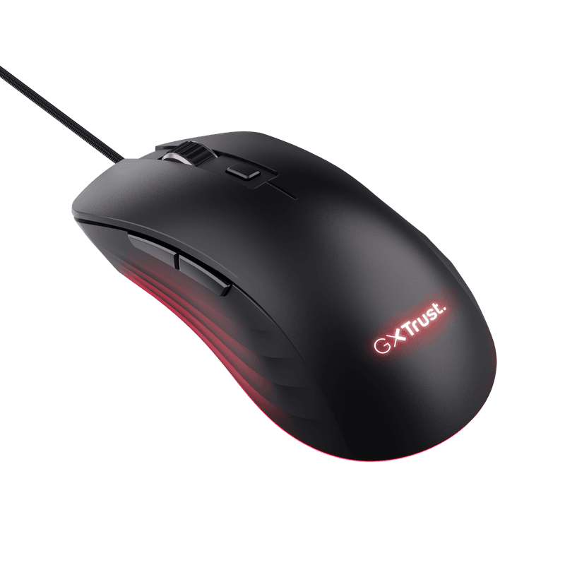 Mouse Trust GXT924 YBAR+ 25600 DPI, negru