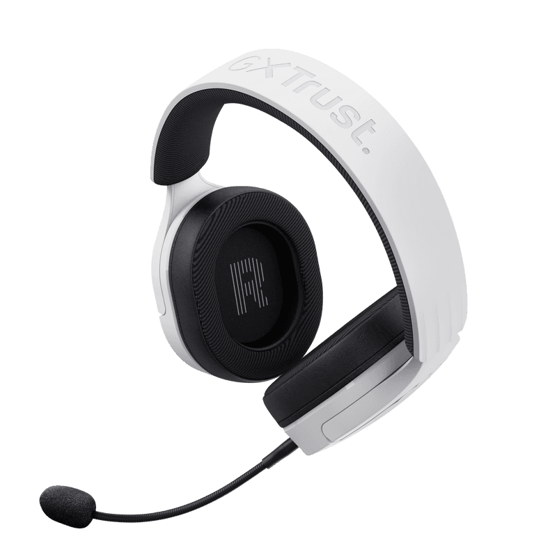 Casti gaming TrustGXT 490P Fayzo cu fir, interfata USB 2.0, frecventa de raspuns 20 Hz - 20.000 Hz, sensivitate 100 dB, alb