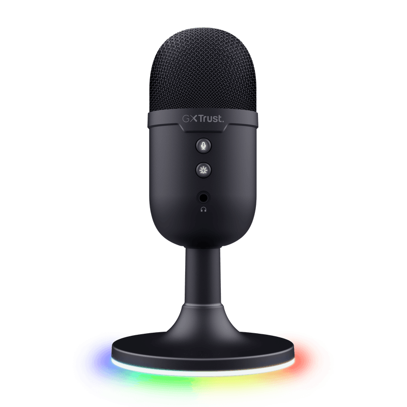 Microfon Trust cu fir GXT 234 Yunix, frecventa raspuns 100 Hz - 16.000 Hz, cardioid, senzitivitae 32 dB, negru