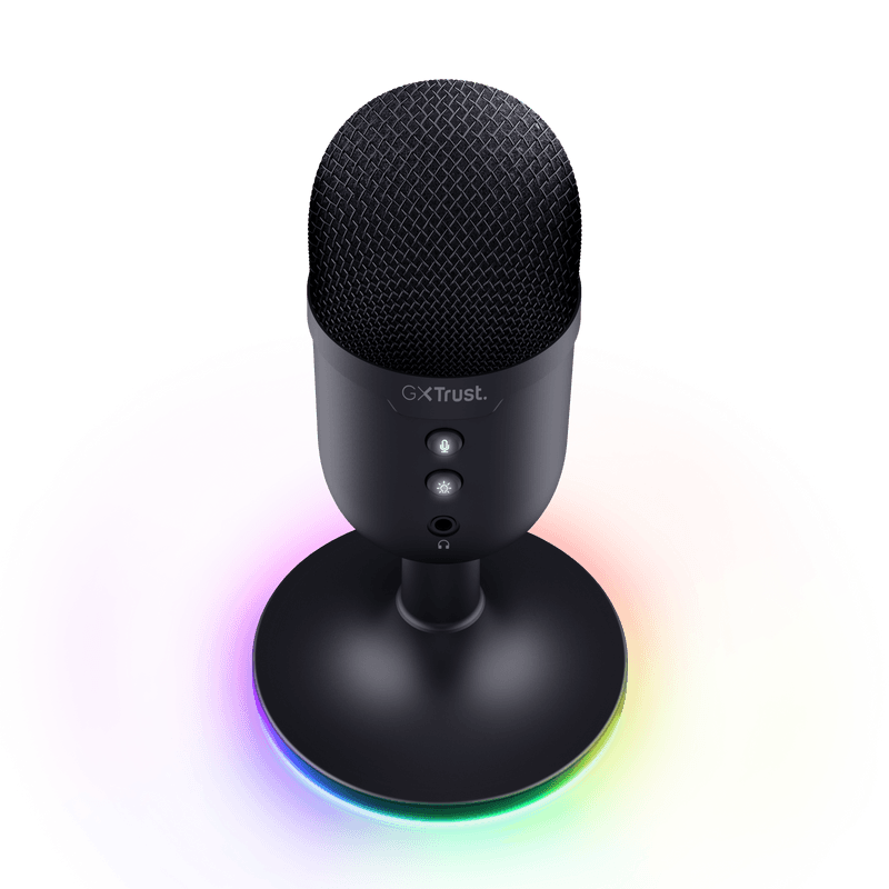 Microfon Trust cu fir GXT 234 Yunix, frecventa raspuns 100 Hz - 16.000 Hz, cardioid, senzitivitae 32 dB, negru