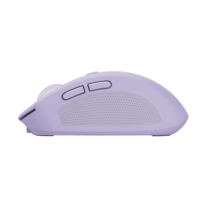 Mouse Trust Ozaa compact, rezolutie maxima 3200 DPI, interfata USB-A, USB-C, mov