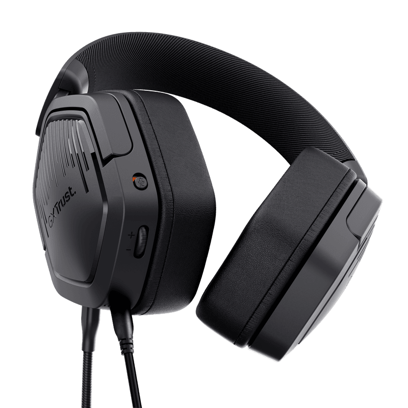 Casti cu fir Trust GXT492 Carus, cu microfon, tip conector 3.5mm, frecventa raspuns 20 Hz - 20.000 Hz, sensibilitate 105 dB, negru