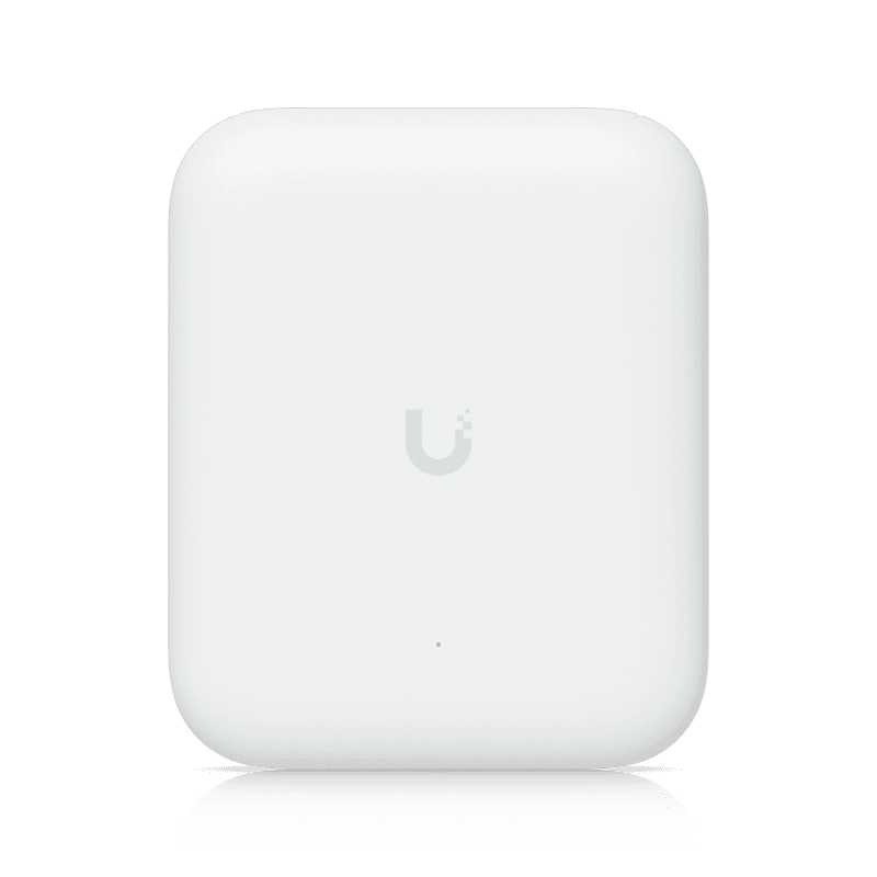 Ubiquiti U7 Outdoor. 2.4 GHz, 5 GHz, Rată maximă transfer de date: 4300 Mbit/s. Algoritmi de securitate: PPSK, WPA, WPA-Enterprise, WPA-PSK, WPA2, WPA3. Viteză transfer de date Ethernet LAN: 2500 Mbit/s. Power over Ethernet (PoE) Suport. Culoarea produsului: Alb. Consum de energie (max): 19 W