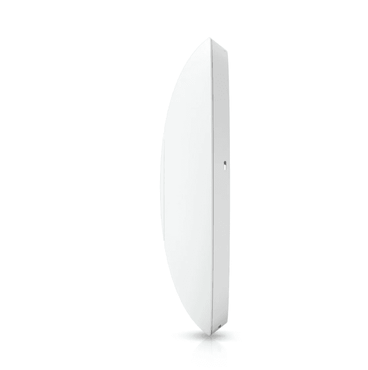 Ubiquiti U7-PRO WI-FI 7 Access Point, Dimensiuni: Ø206 x 46 mm, Polycarbonat, metal, Interfata: 1 x 1/2.5 GbE RJ45 port, Alimentare PoE+, Standarde wireless: 802.11a/b/g/n/ac/ax/be, 300+ clienti.