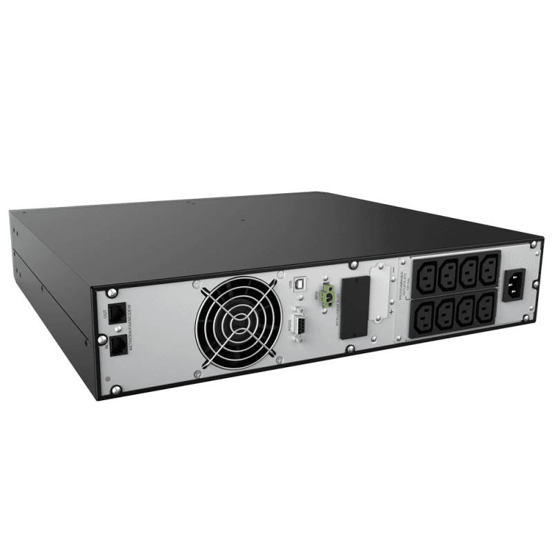 UPS Njoy Balder 1000 Online, Tower/rack, 1000 W, fara AVR, IEC x 8, display LCD, back-up 11 – 20 min.  Putere (VA): 1000