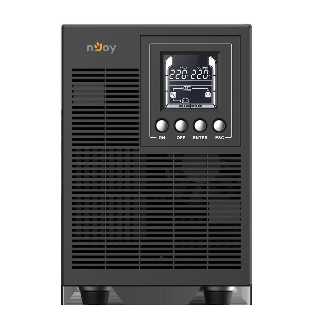 UPS nJoy Echo Pro 2000, 2000VA/1600W, On-line, LED, 3 prize Schuko