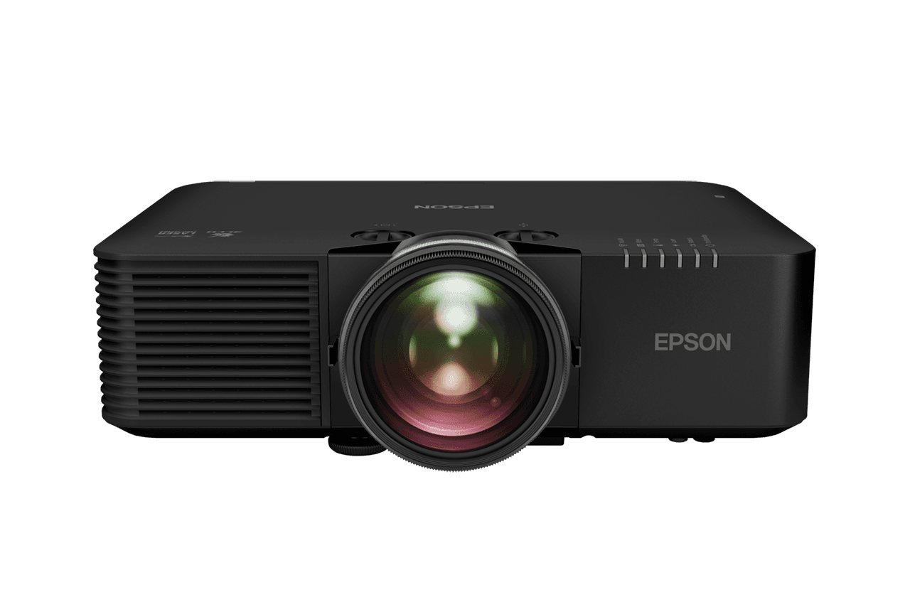 PROJECTOR EPSON EB-L695SE, Tehnologie 3LCD, 6000 lumeni, Rezolutie: WUXGA, 4K enhancement, Aspect: 16:10, Contrast: 5000000:1, Sursa lumina: Laser, Durata de viata sursa lumina: 20.000h, 30.000h Eco, 1.07 miliarde culori, Dimensiune ecran proiectie: 100"-500", Interfata: USB 2.0-A (2x), USB 2.0 Type