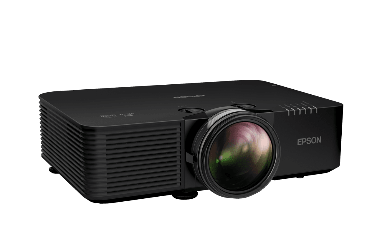 PROJECTOR EPSON EB-L695SE, Tehnologie 3LCD, 6000 lumeni, Rezolutie: WUXGA, 4K enhancement, Aspect: 16:10, Contrast: 5000000:1, Sursa lumina: Laser, Durata de viata sursa lumina: 20.000h, 30.000h Eco, 1.07 miliarde culori, Dimensiune ecran proiectie: 100"-500", Interfata: USB 2.0-A (2x), USB 2.0 Type