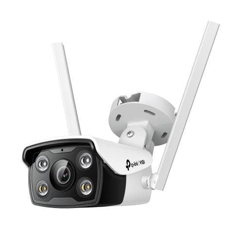 "TP-LINK VIGI 4MP Outdoor Bullet Network WIFI Camera,VIGI C340-W(4mm), 1/3""Progressive Scan CMOS, obiectiv: 4mm, F1.6,  unghi vizualizare  Horizontal FOV: 79°, Vertical FOV: 43°, Diagonal FOV: 93°distanta IR: 30mm, interfata : 2.4 GHz, 1 x RJ45 10/100M. Ip66"