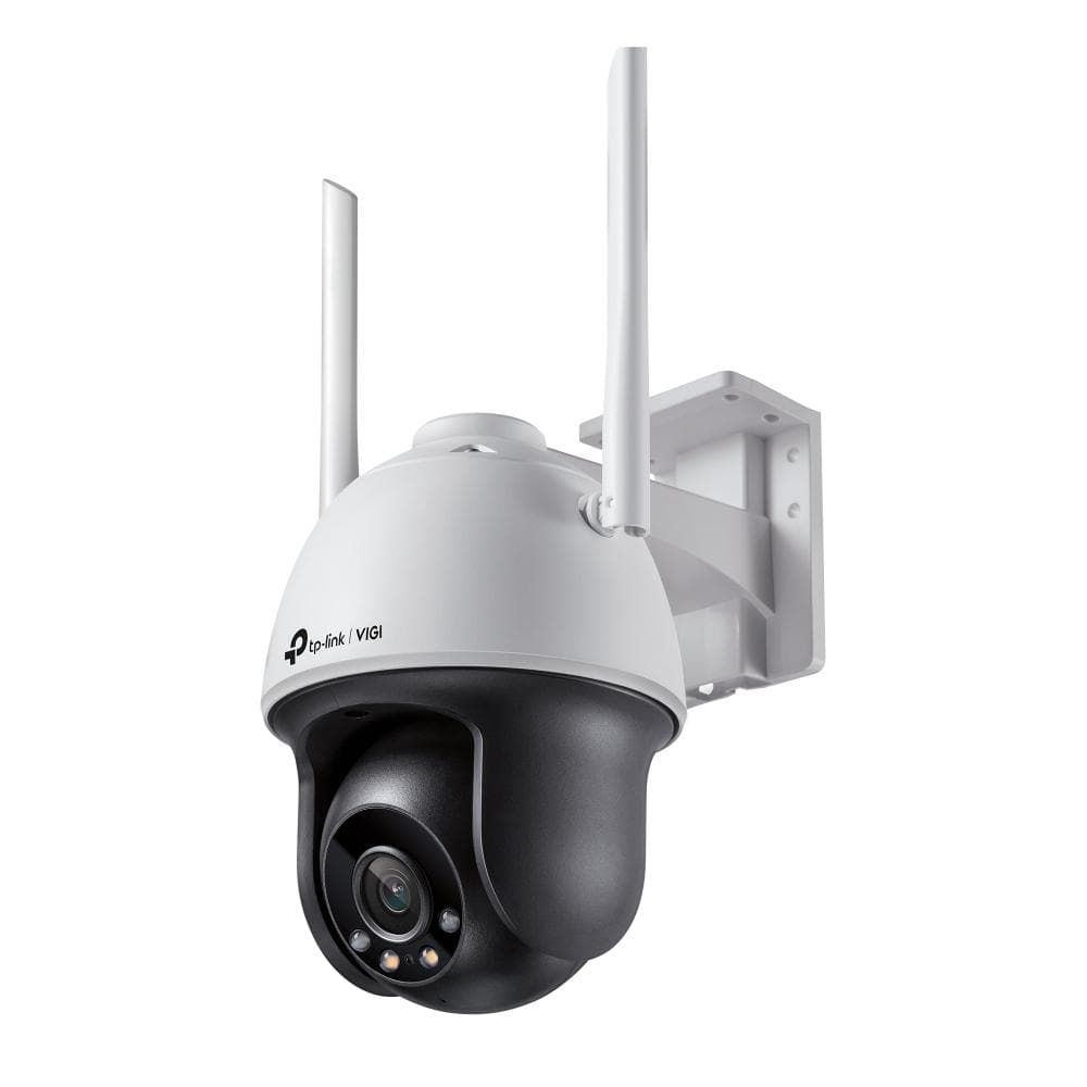 TP-LINK VIGI 4MP Outdoor PAN/TILT WI-FI Camera,VIGI C540-W(4mm),Senzor: 1/3", Lentila: 4mm, F1.6, Weatherproof: IP66, IR: 30m, Shutter speed: 1/3 to 1/10000 s, Unghi vizualizare: Orizontal: 79°, Vertical: 43°, Diagonal: 93°, Zoom digital, Rezolutie max: 2560 X 1440, Standarde wireless: IEEE