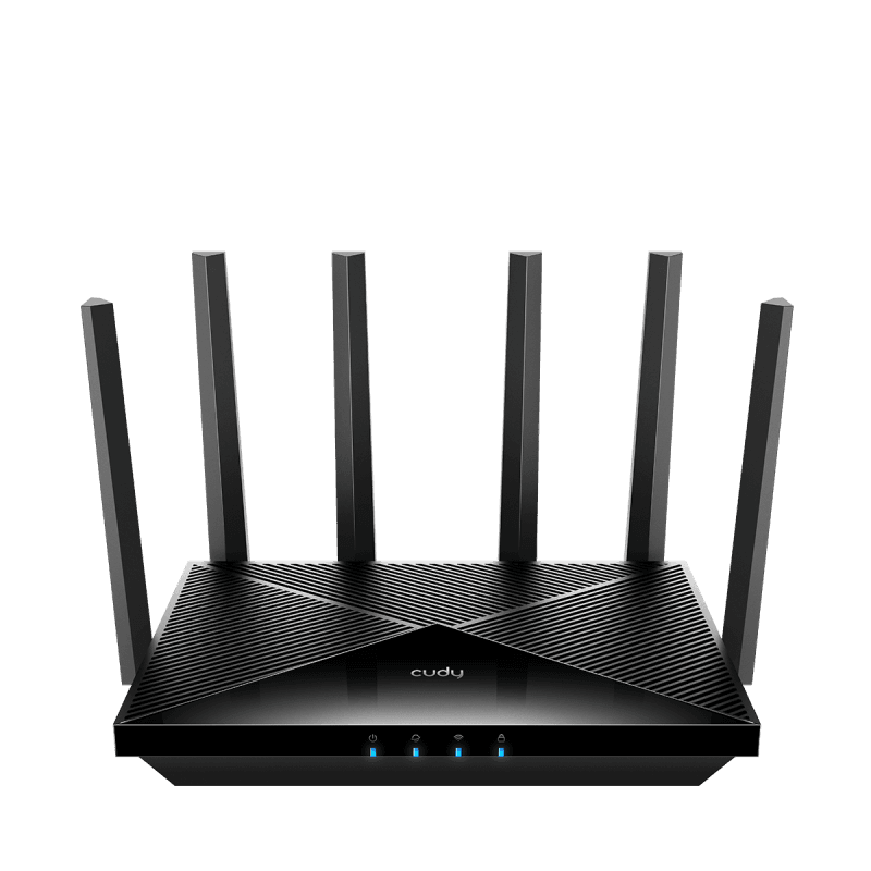 CUDY Router BE6500 2.5G Dual Band Wi-Fi 7, Chipset Broadcom, standard 802.11be/ax/ac/a/b/g/n, 5764Mbps la 5GHz + 688Mbps la 2.4GHz, 1 x 2.5Gbps WAN Port, 4 x porturi 10/100/1000Mbps, 6 x 5dBi antene fixe, WiFi router/AP/ Repeater/WISP Mode, PPTP/L2TP/OpenVPN/WireGuard, MLO, MU-MIMO, Guest network