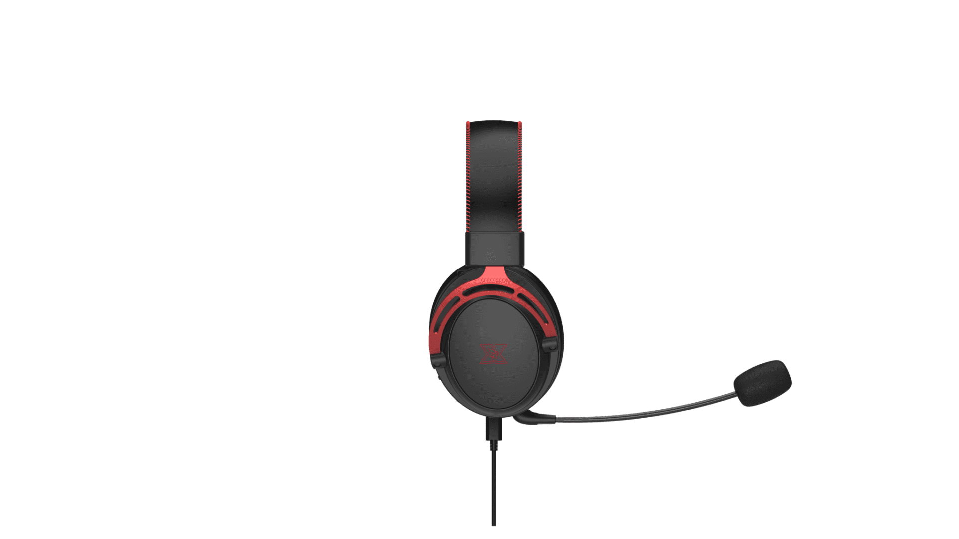 Căști de gaming Serioux Nimbus, cu mufă de 3,5 mm + USB 7.1, tip difuzor ∅53 mm, sensibilitate difuzor: 120 ± 3 dB, răspuns în frecvență: 20Hz-20KHz, Microfon: omnidirecțional, Sensibilitate microfon: -38 ± 3 dB, Impedanța microfonului: ≤ 2.2KΩ (maxim), Tensiune nominală: 5V, rosu-negru