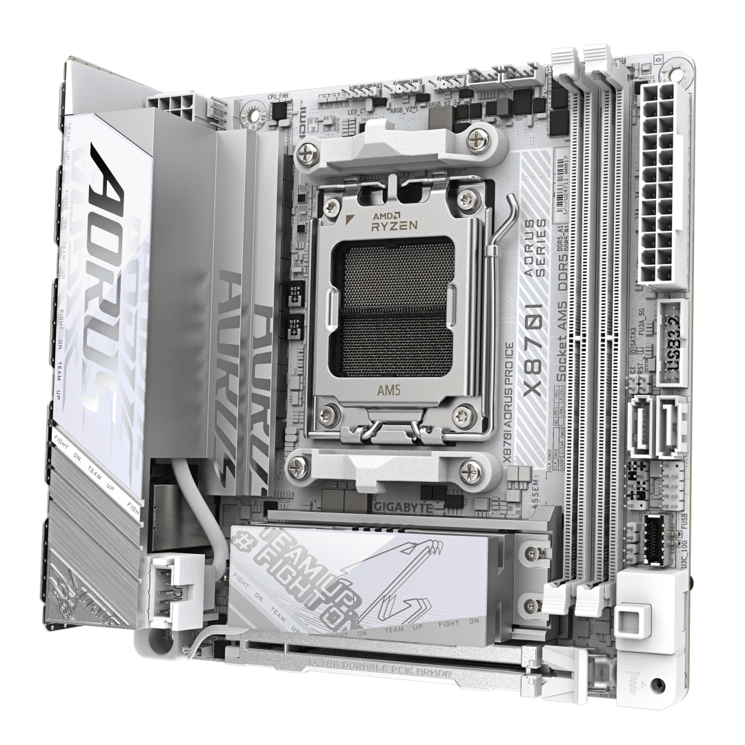 Placa de bază Gigabyte X870I AORUS PRO ICE AM5
