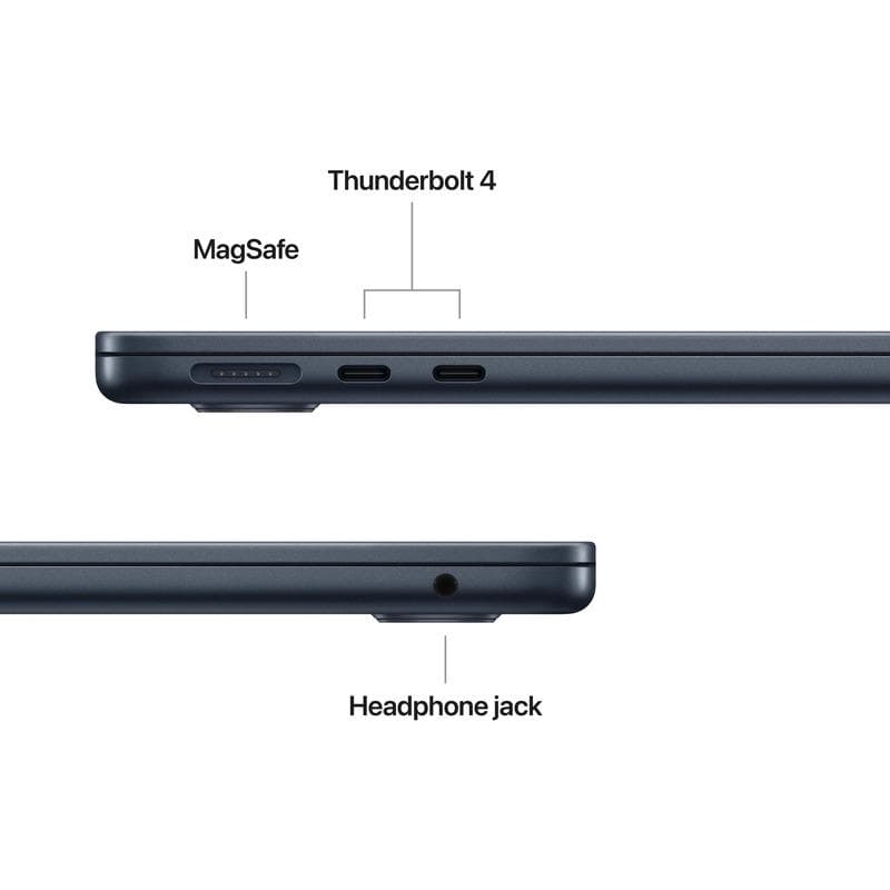 MacBook Air 13.6" Retina/Apple M5 (CPU 10-core, GPU 10-core, NeuralEngine16-core)/16GB/512GB - Midnight - INT KB (No Adapter) - 2026  (CTO from MDHE4RO/A)