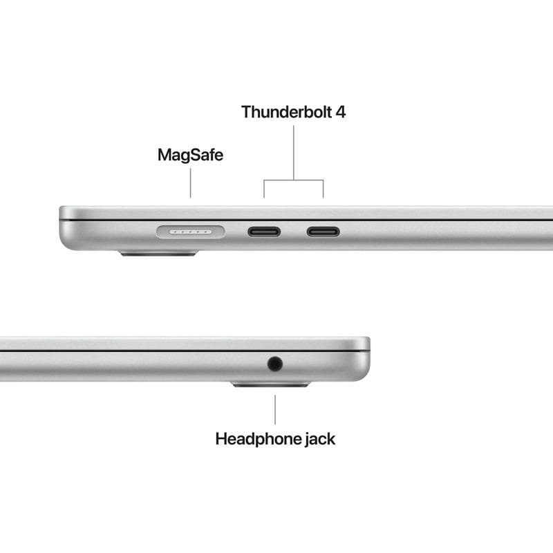 MacBook Air 15.3" Retina/Apple M5 (CPU 10-core, GPU 10-core, NeuralEngine16-core)/32GB/512GB - Silver - INT KB (No Adapter) - 2026 (CTO from MDV94RO/A)