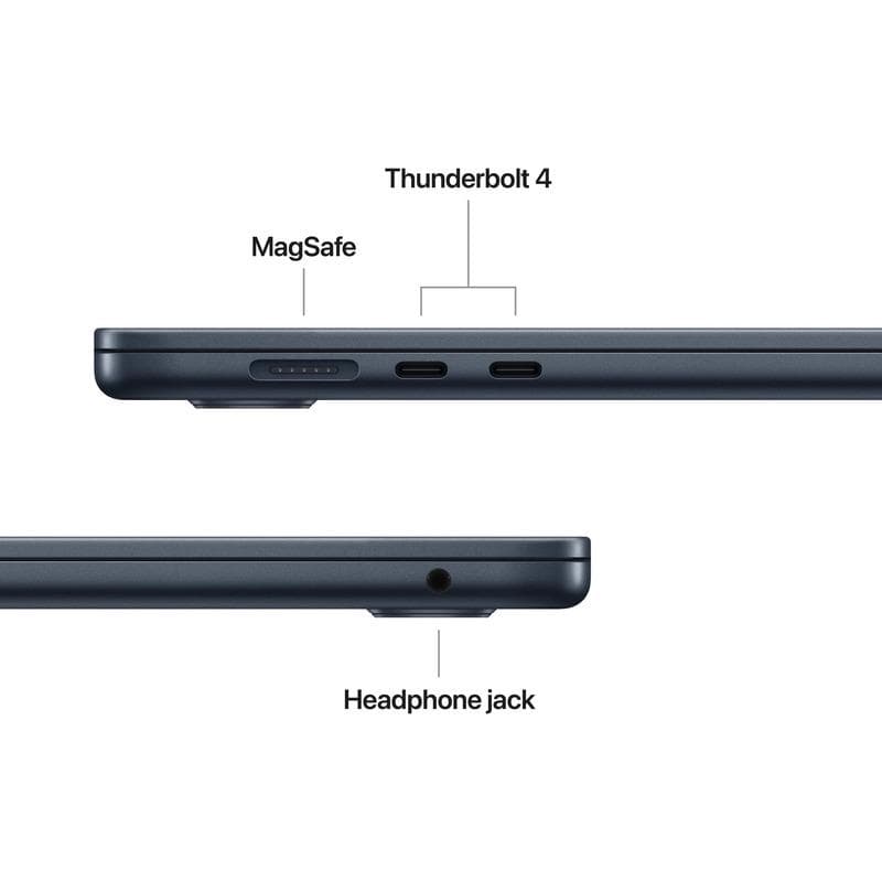 MacBook Air 15.3" Retina/Apple M5 (CPU 10-core, GPU 10-core, NeuralEngine16-core)/32GB/512GB - Midnight - US English KB (No Adapter)  - 2026 (CTO from MDVH4RO/A)