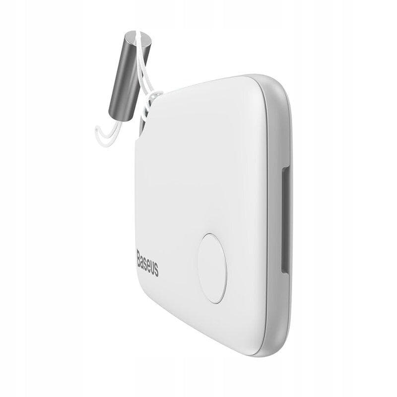 Localizator Baseus Intelligent T2, durata viata baterie 180 zile, distanta localizare 10m, alb
