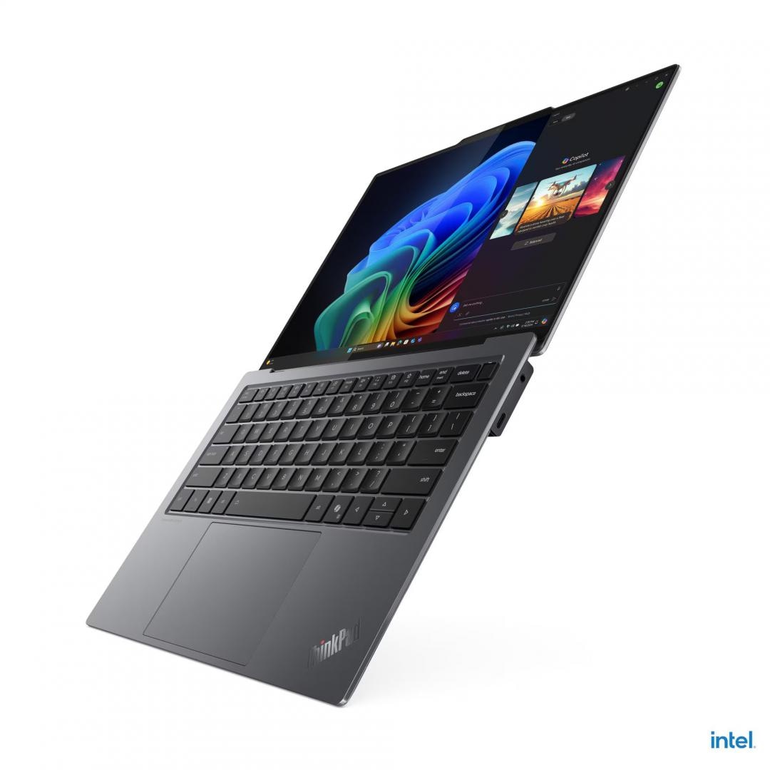 Laptop Business Lenovo ThinkPad X9-14 Gen 1, cu procesor Intel Core Ultra 7 258V, 14'' OLED, 32 GB LPDDR5x, 512 GB SSD, Intel Arc 140V, Windows 11 Pro